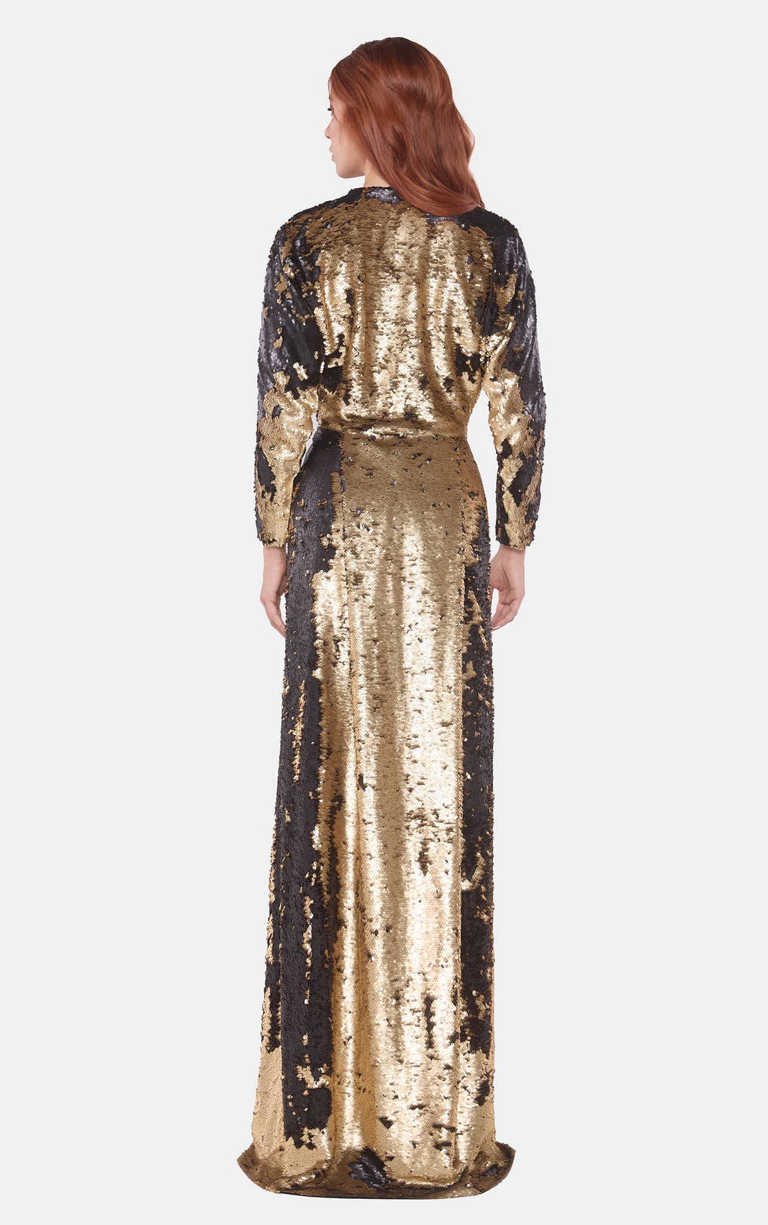 Gold Sequin Gown