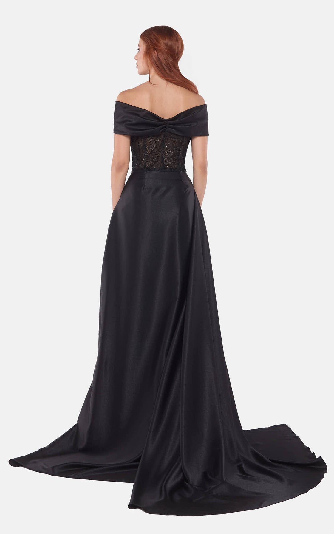 Noir Lace Gown