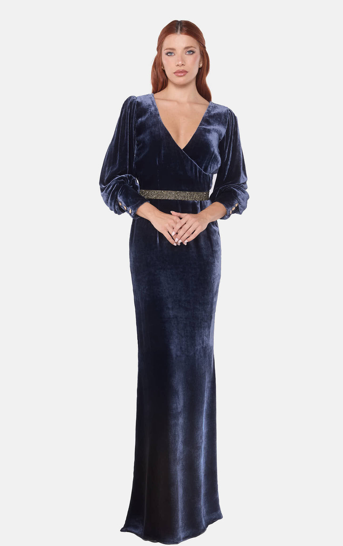 Midnight Velvet Gown