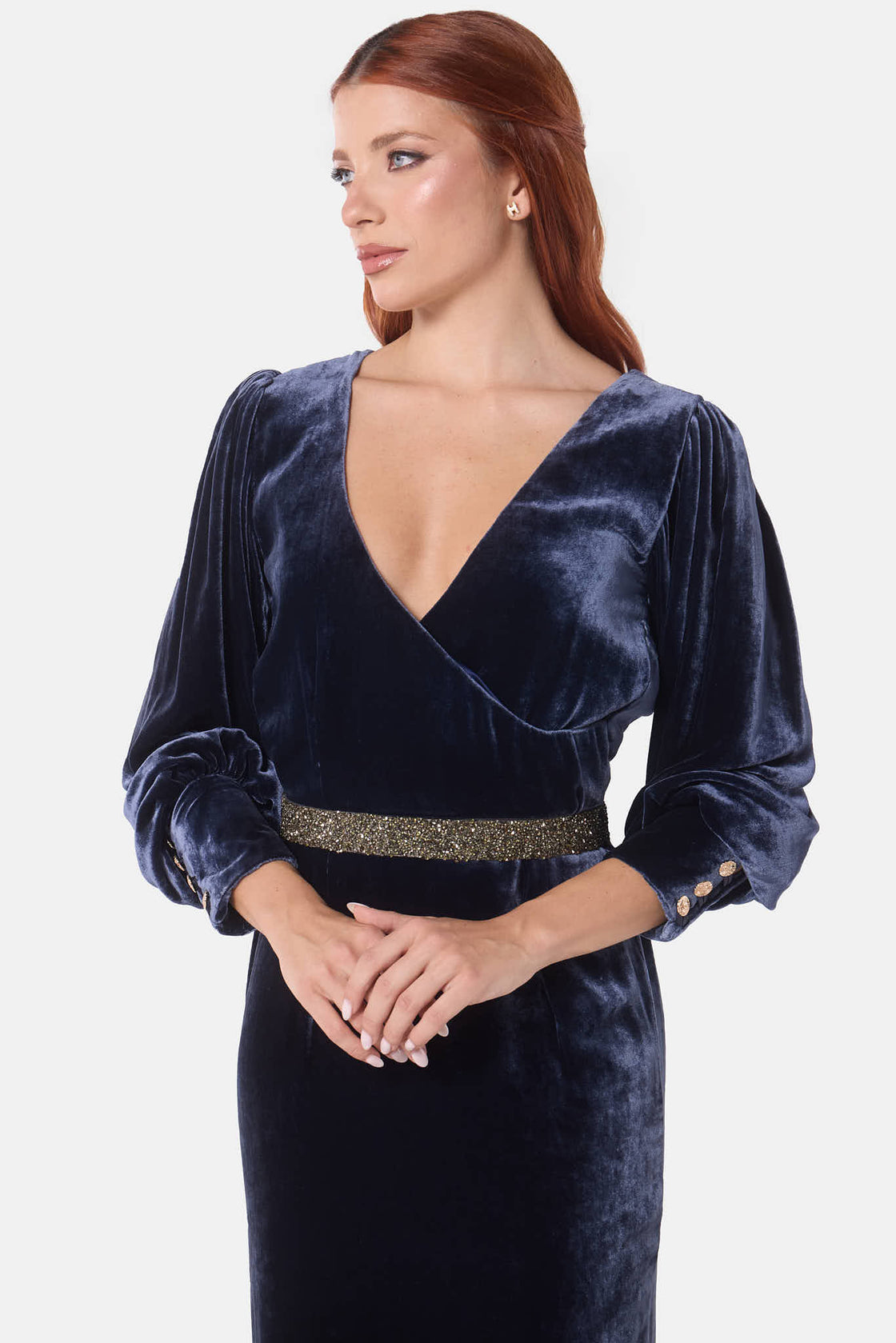 Midnight Velvet Gown