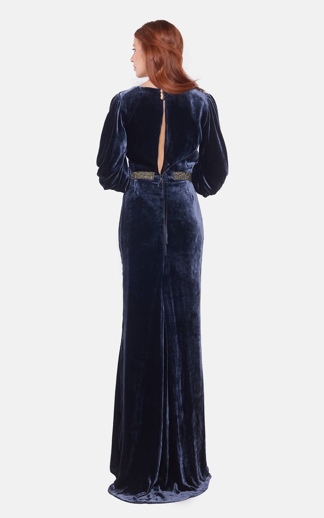Midnight Velvet Gown
